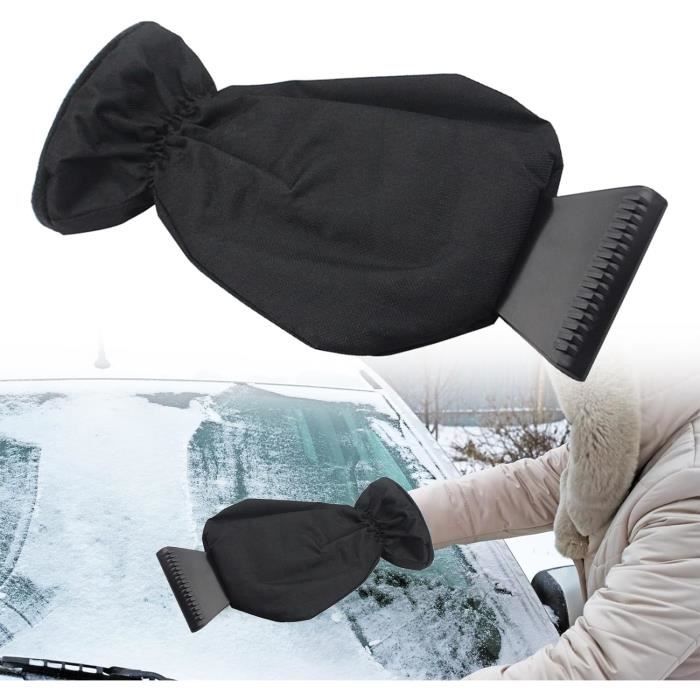 Grattoir à glace pour voiture, grattoir chauffant pour vitres avec gant  pour voiture