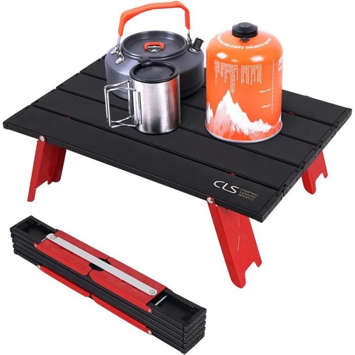 Table de Camping Pliante, Mini Table de Camping Pliable, Table de