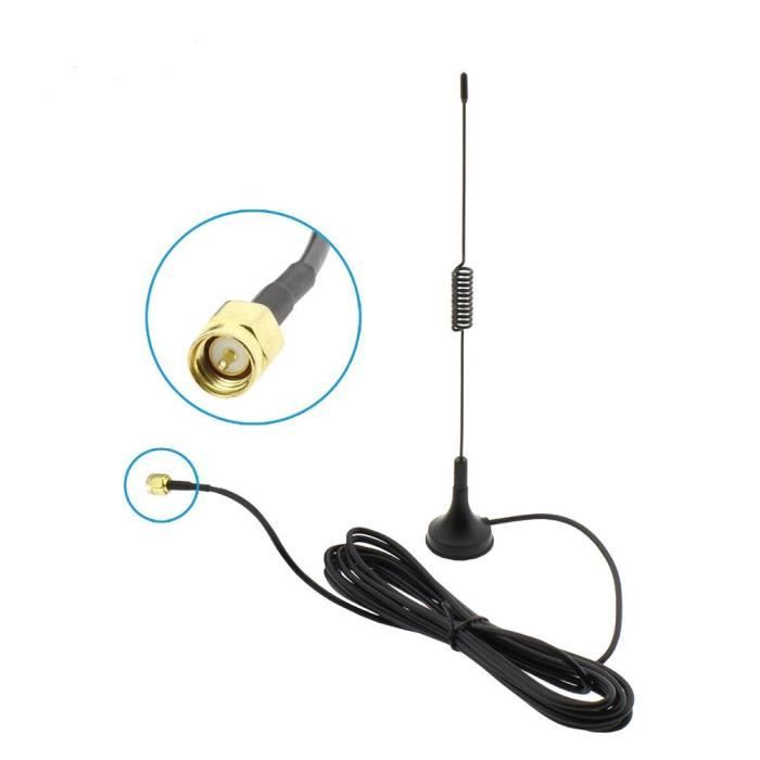 Cordon de rallonge d'antenne WiFi Zoohi 3M 10ft pour caméra de sécurité  sans fil Zoohi Longueur de Câble:3M " - Achat / Vente pièces détachées  vidéo Cordon de rallonge d'antenn - Cdiscount