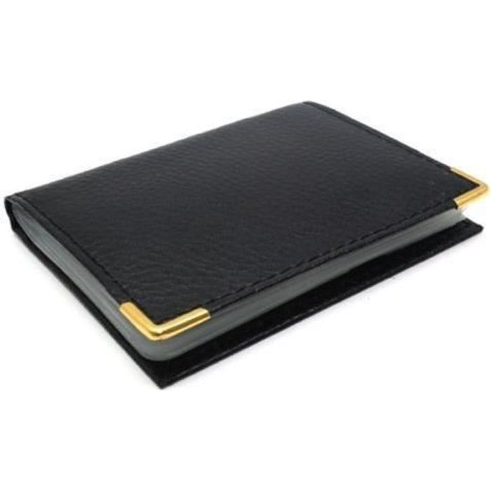Porte-cartes En Cuir Noir S.T. Dupont - Occasion, Vintage - Élégant Et Sobre