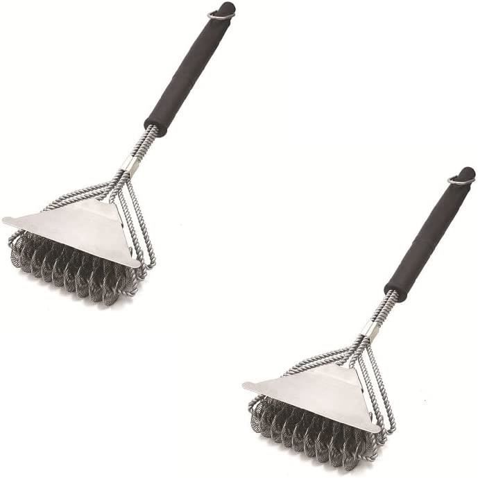 Drado Brosse Pour Barbecue Avec Grattoir, Brosse De Nettoyage Pour