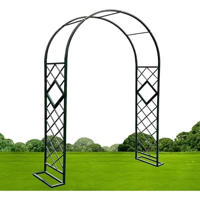 Grande Arche De Jardin en Métal, Arche De Pergola pour Plante Grimpante