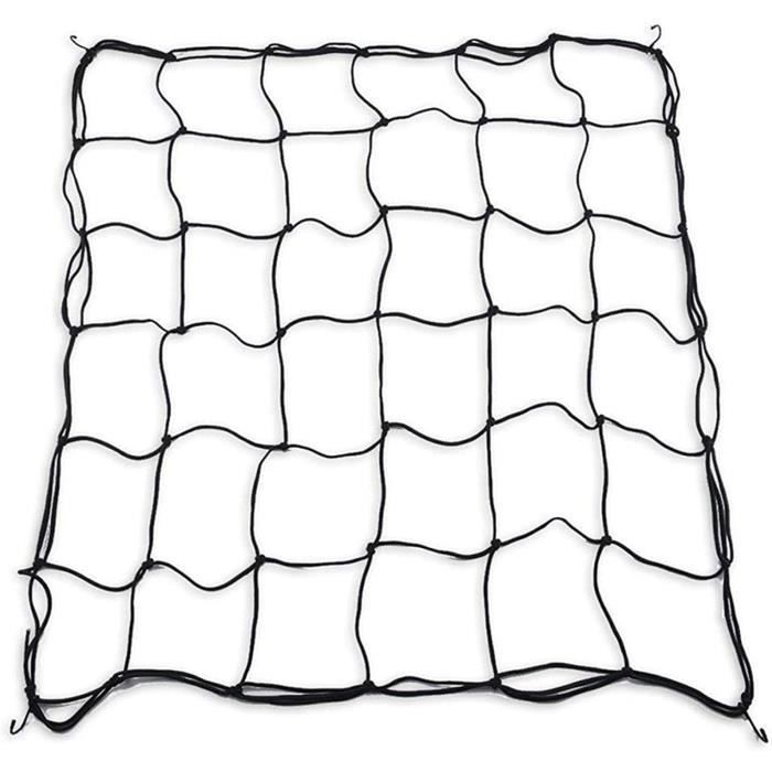 2 Filets De Treillis Élastiques 60x60cm Pour Plantes - Filet De Culture Avec 8 Crochets, Support Pour Légumes/Fruits/Fleurs - 11