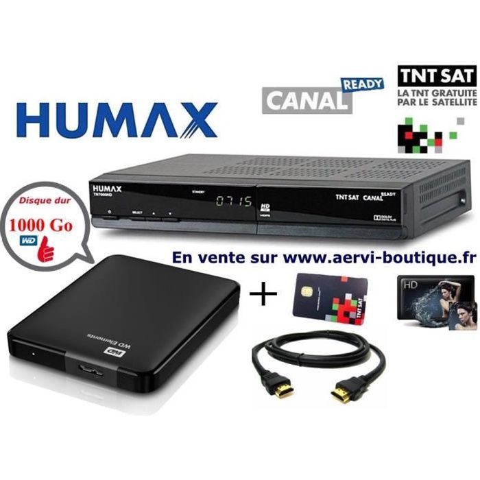 Decodeur Satellite Hd Canal Ready