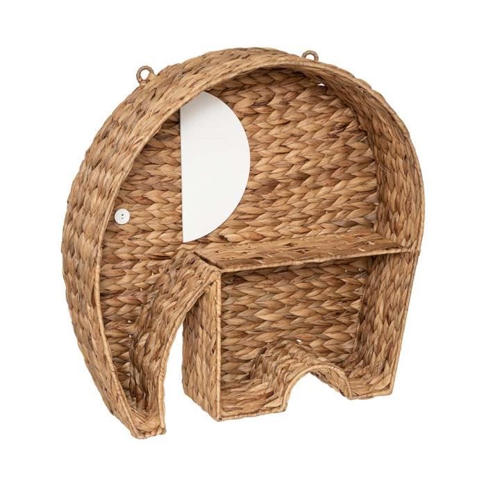 Etagère Murale - Eazy Living - Cosette - Élément en Fer - Design Éléphant - Pour Enfant