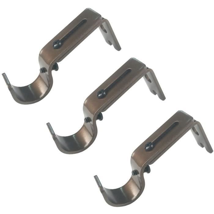 Support maxi 30mm de tringle à rideau en fer forgé avec sécurité vendu par paire Support maxi 30mm de tringle à rideau en fer forgé avec sécurité vendu par paire