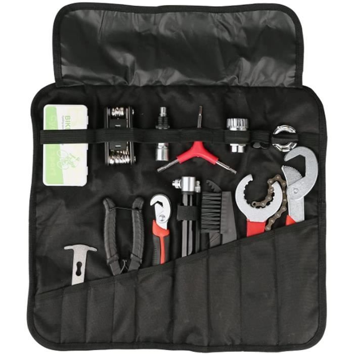 Kit réparation vélo,Trousse à Outils de réparation de vélo 7 en 1  Multifonctions vélo Outils réparation de Pneu de vélo - Cdiscount Sport