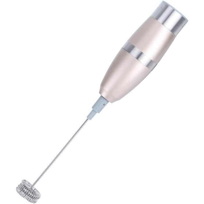 Mousseur à Lait Électrique Uootach – Acier Inox 13000 Tr/min – Portable Pour Cappuccino, Latte, Matcha