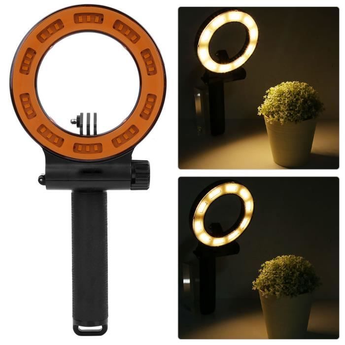 Lampe GoPro Lampe LED étanche Pour GoPro - 300 Lm, 3 Modes Compatible Hero 5 4 3 Sj4000 D 377056