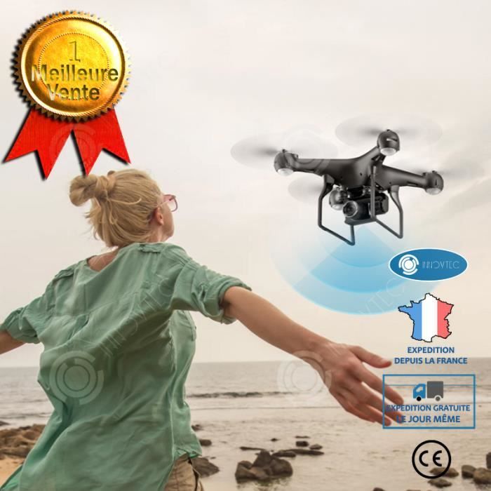 INN Drone cam ra vid o haute d finition 4K quatre axes de vol d