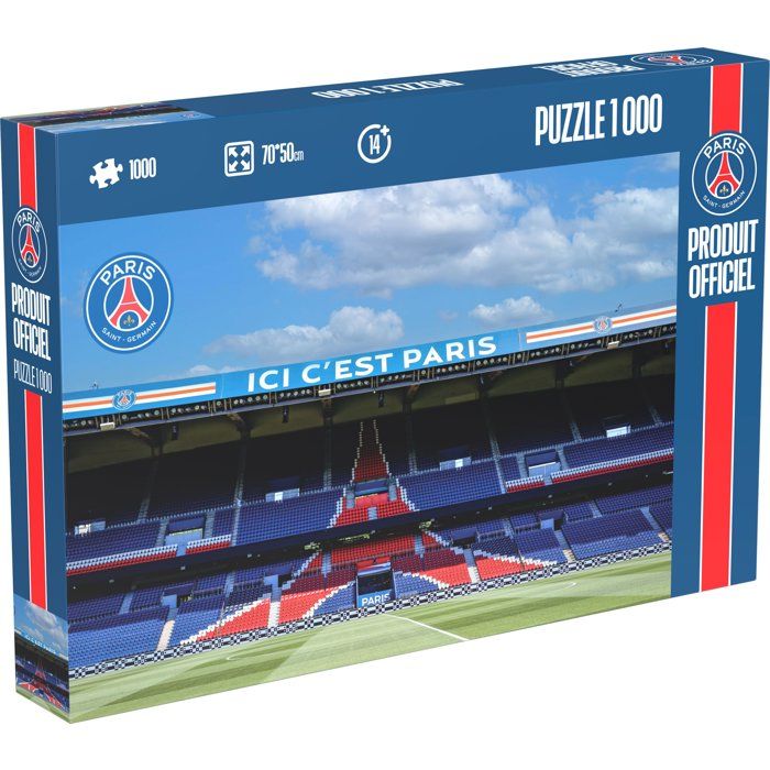 Puzzle 1000 pièces MEGABLEU PSG Stade 70 x 50 cm Officiel Neuf - vue 7