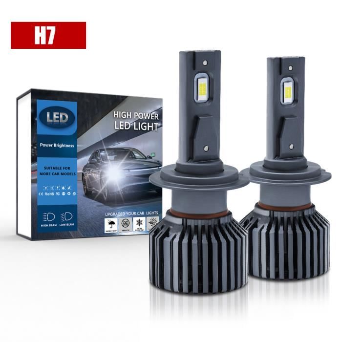Nouveau 2 Pièces H7 Phare LED Ampoule Faisceau Kit 12V 100W Haute