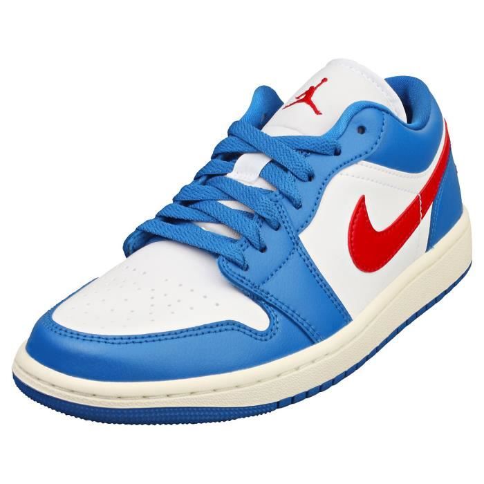 Basket nike femme bleu blanc rouge store