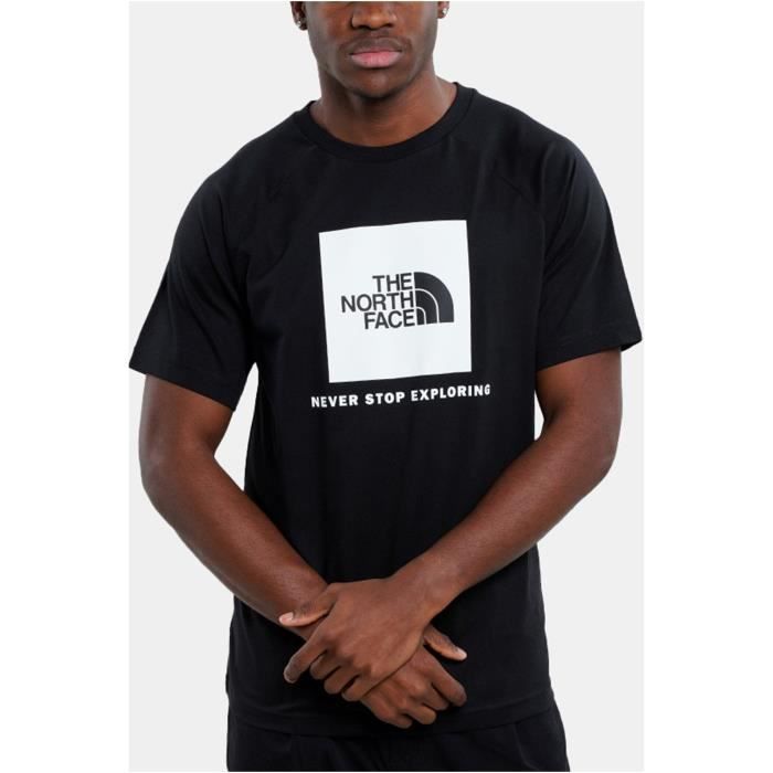 T-shirt homme 100% coton avec gros logo imprimé The North Face