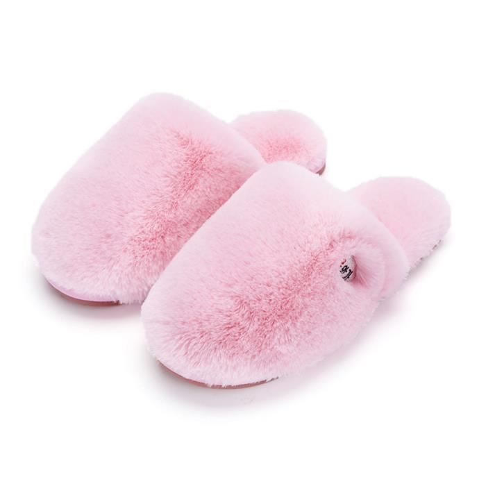 Nouvelle tendance Peluches Chausson Hiver Elégant ...