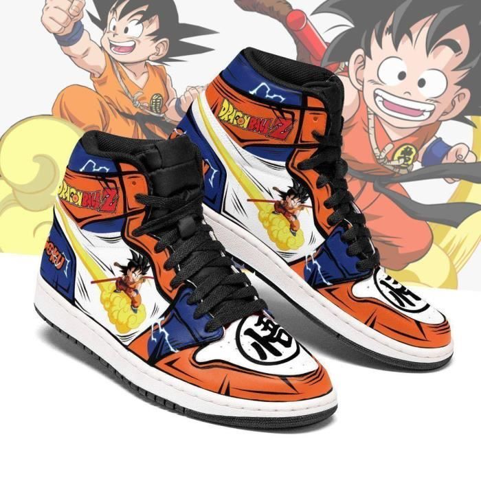 Baskets Anime Dragon Ball Z Goku Chico Chaussures de course pour Homme  Femme Orange - Cdiscount Chaussures