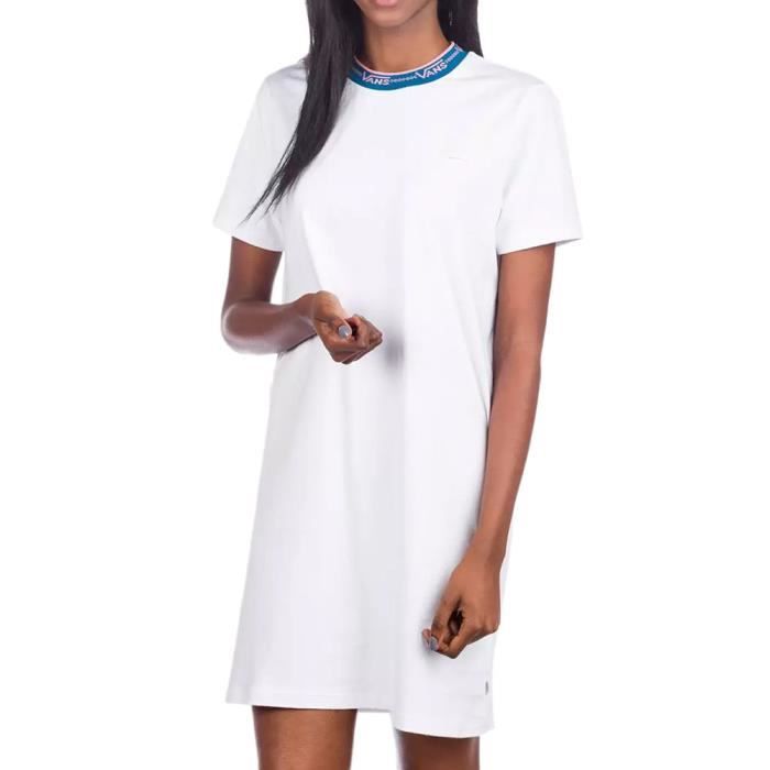 Robe Blanche Femme Vans Funnier
