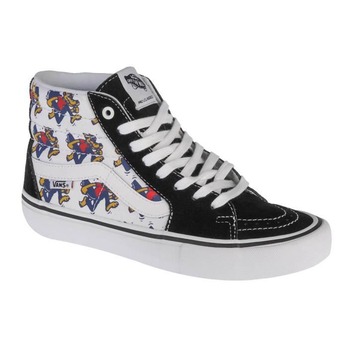 Vans Baskets Vans Skate Wolf Sk8 Hi Pro VN0A45JD11Z - Noir - Adulte - Mixte - Lacets - Textile