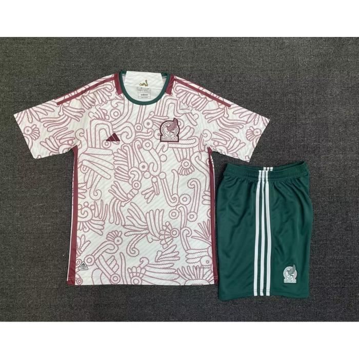 Maillot Extérieur Mexique Coupe Du Monde 98, Blanc, Hernandez Luis, Neuf Avec étiquettes