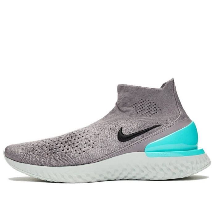 Basket Nike RISE REACT FLYKNIT AV5554 002 Gris Bleu