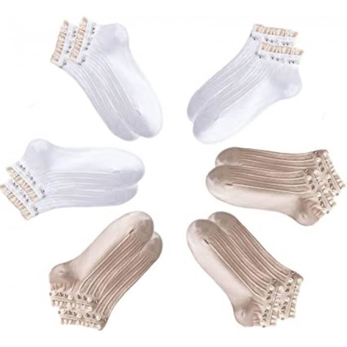 Tom Franks Lot de 6 paires de chaussettes en coton majoritaire