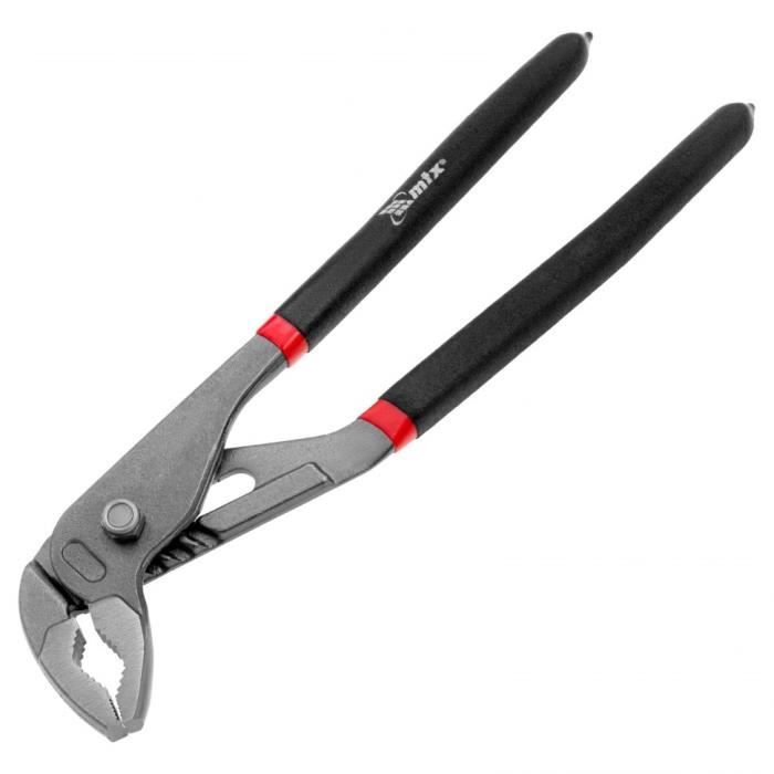 Pince multiprise MTX - 250 mm - Acier au carbone - Poignées antidérapantes