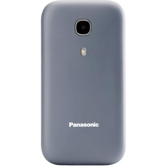 Panasonic KX-TU400 Téléphone portable à clapet pour séniors gris