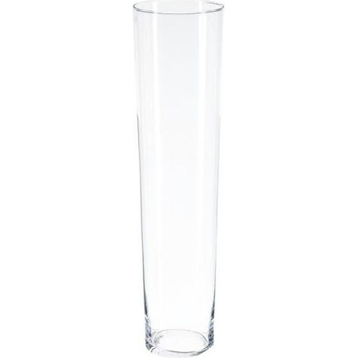 Vase Conique 70cm Transparent