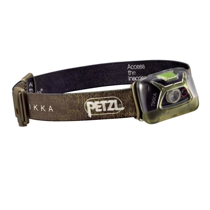 Petzl Lampe Frontale Tikka Vert Kaki Prix Pas Cher Cdiscount