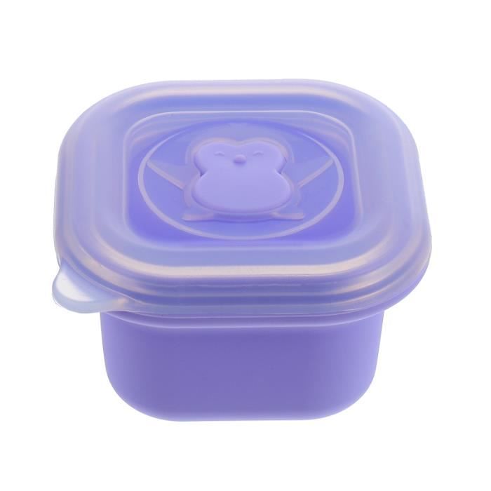 1pc Recipient De Nourriture Pour Bebe Avec Couvercle Bocal De Pour Boite De Rangement Pour Congelateur Bol Bocaux De Conservation Cdiscount Maison