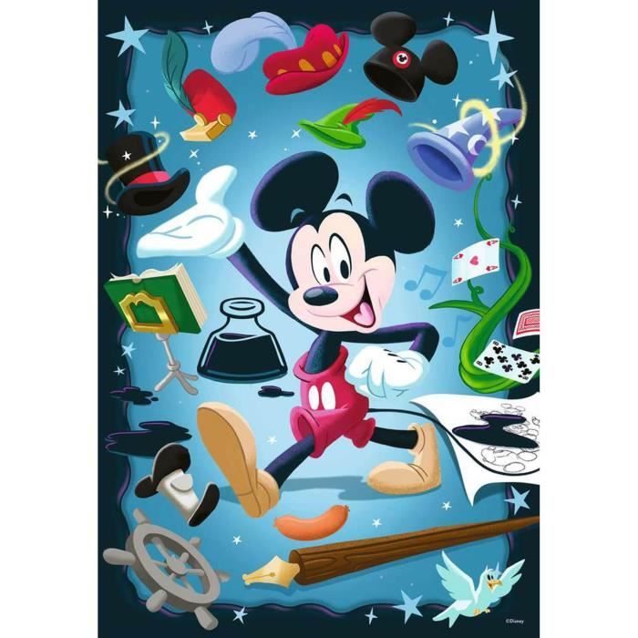 Puzzle 300 pièces - Ravensburger - Disney 100 Ans : Mickey - Dessins animés  et BD - Age minimum 8 ans - Cdiscount Jeux - Jouets