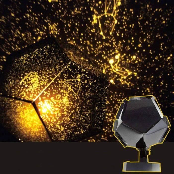 Noël 60000 étoiles Ciel étoilé Projecteur Lumière Assemblée Bricolage Maison Lampe De Planétarium Sans Télécommande