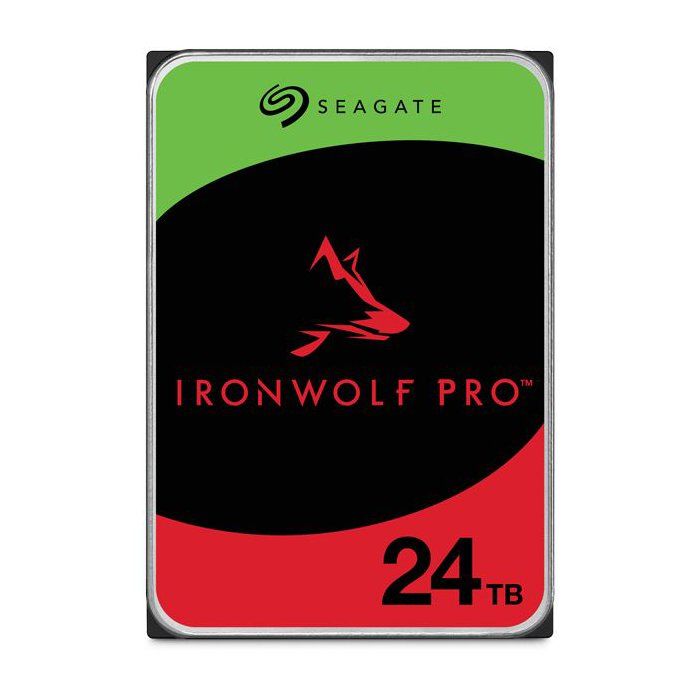 SEAGATE - IronWolf Pro ST24000NT002 - Disque dur interne - 24 To - 7200 trs/min - 35