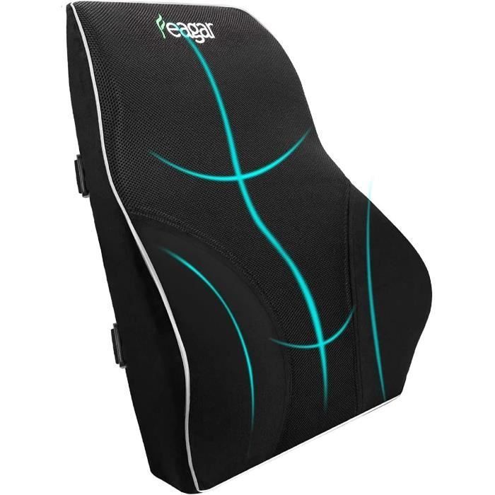 Coussin de Chaises en Mousse à Mémoire Coussin pour Siège Voiture Auto Conducteur Fauteil Bureau Fauteuil Roulant Coussin dAssise