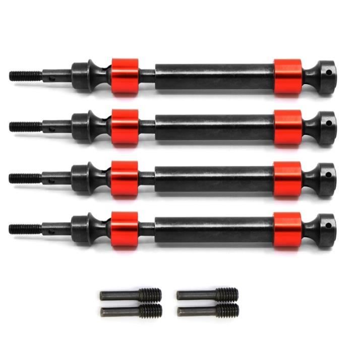 Arbres De Transmission CVD En Acier Pour Traxxas E-Revo VXL 1/10 - Modèles #8650, #8651, #8653