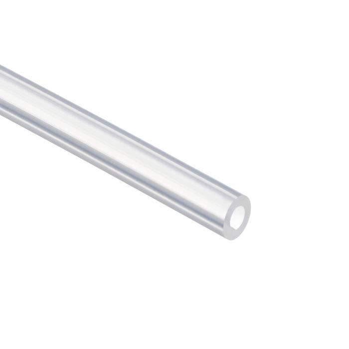 Tuyau En Silicone Transparent 3mm Intérieur / 6mm Extérieur - 10 Mètres - Pour Eau, Air, Pompe, Brassage, Transfert