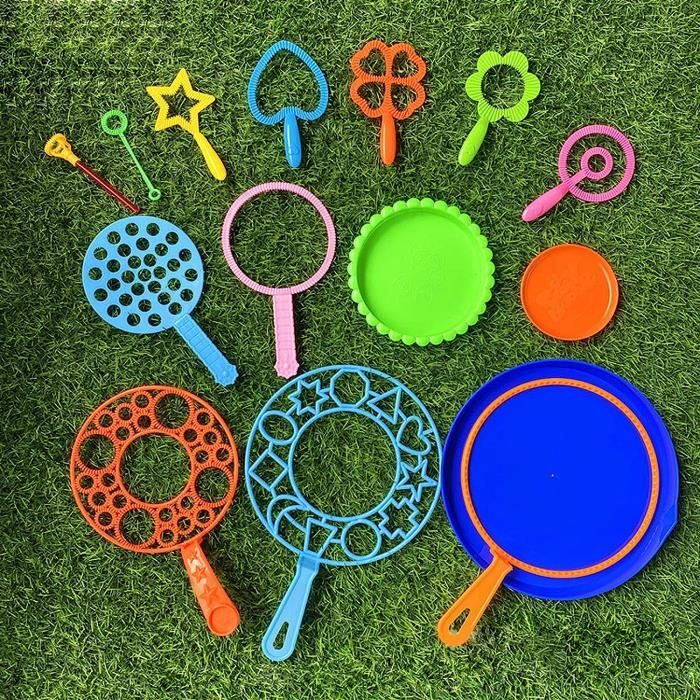 Jouet Fête Anniversaire 32 Ensembles Bulles En Plastique Avec Paille - Bulles Fun Portables Pour Enfants, Idéal Fêtes, Anniversaires Et Jeux Extérieur/ Intérieur