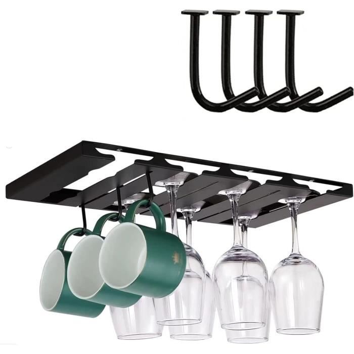 FOMANSH Support Pour Verres à Vin Sous Armoire