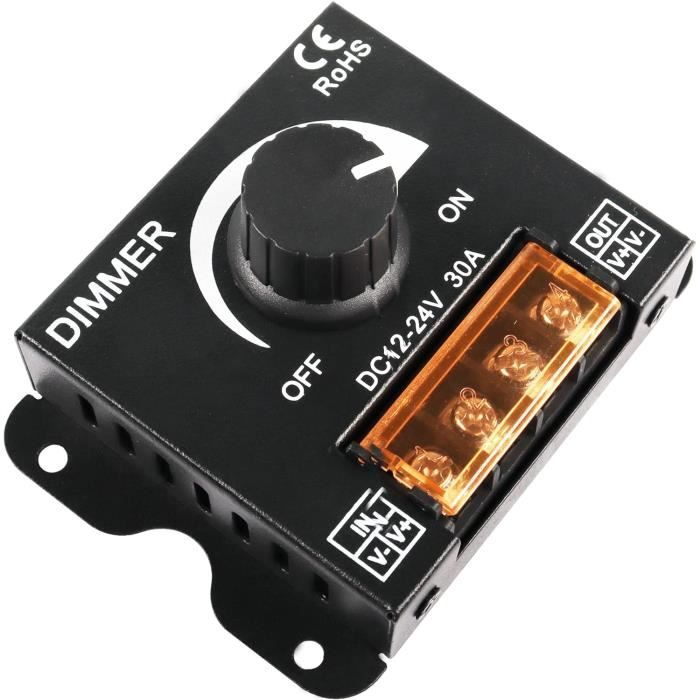 Variateur D'intensité PWM 15KHz 60A Continu 100A Max Réversible - 10 à 50V DC, Occasion Quasi Neuf | Contrôleur De Vitesse Pour Moteur DC