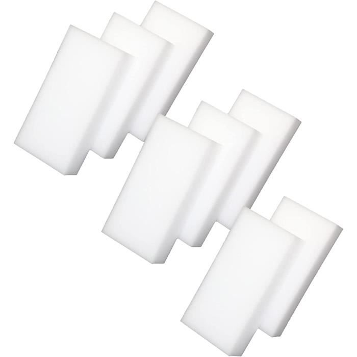 10 Gommes Magiques Mélamine Kitchen Helpis - Éponges Nettoyantes Multi-Surfaces - Sans Produits Chimiques