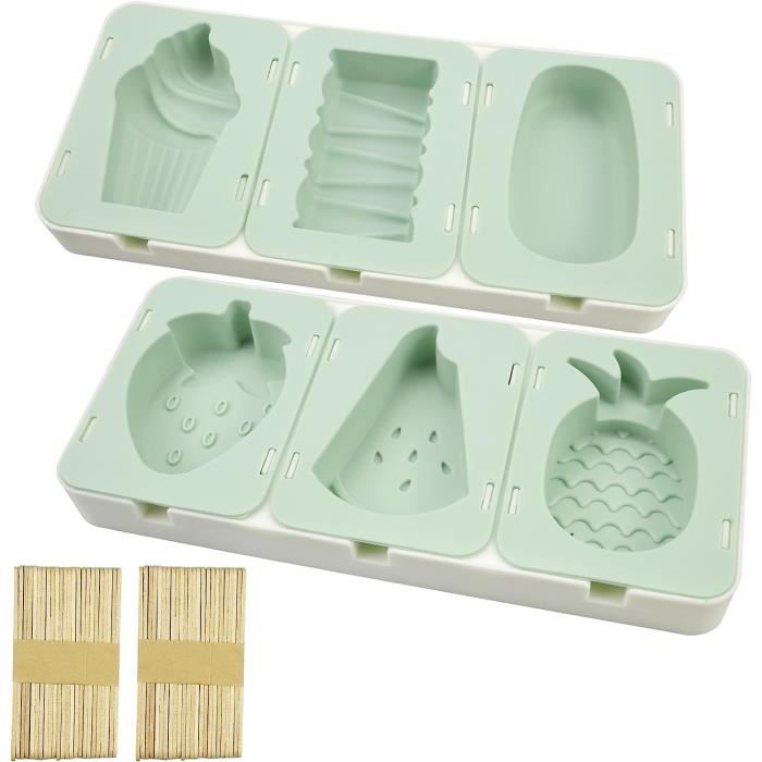 Moule A Biscuit Lot De 2 Moules à Biscuits Bois - Forme Pomme De Pin - 9x9x2,5cm - Pour Biscuits, Chocolats Tampon Biscuit