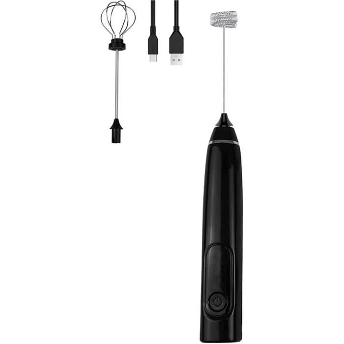Mélangeur À Mousseur À Lait Fouet Rechargeable - Mélangeur Électrique Mélangeur À Mousseur À Lait Fouet Rechargeable - Mélangeur Électrique