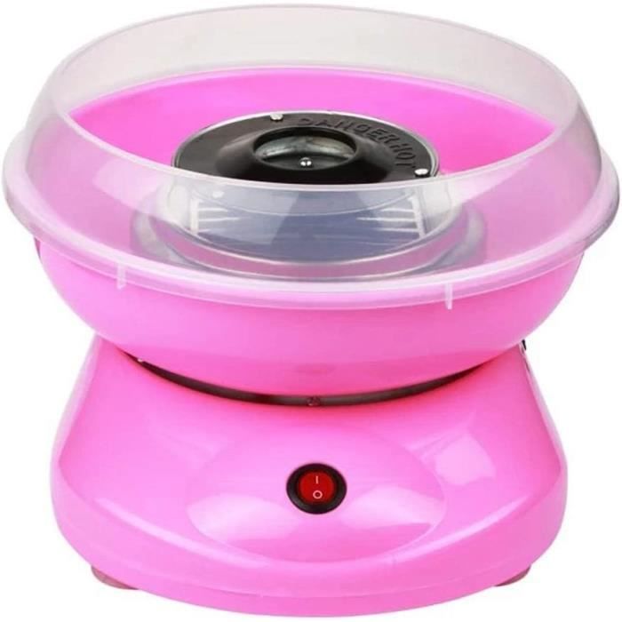 Machine à Barbe à Papa HOMCOM 550W - Style Rétro Bleu - Prépare Une Barbe En 3-5 Min - 10 Bâtons Bambou