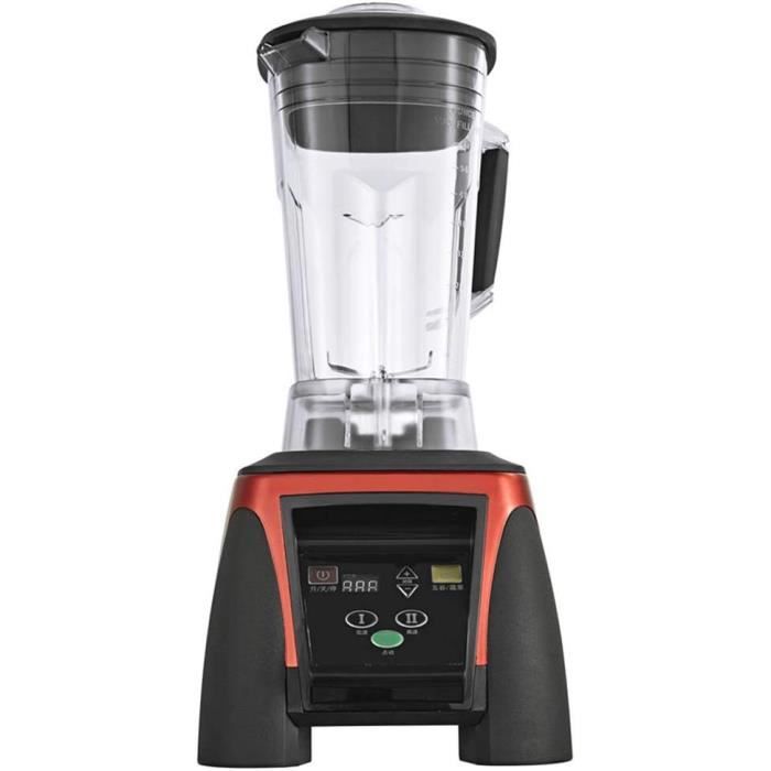 Test Du Mixeur Blender Professionnel Comptoir 2200W Smoothies Glaces Et Milk Shakes Parfaits