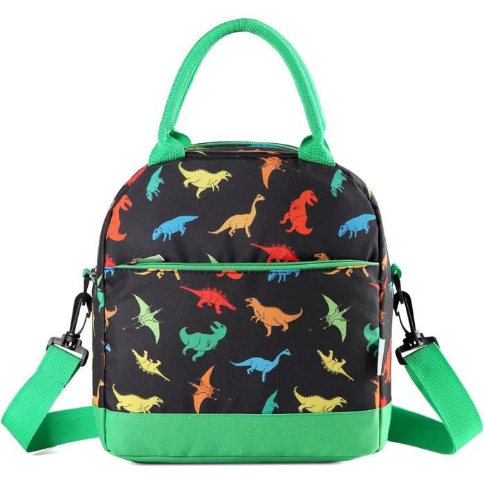 Sac Isotherme Enfant 8,2L - Léger, Bandoulière Amovible, Motif Chaton, Garde Les Repas Au Frais/chaud