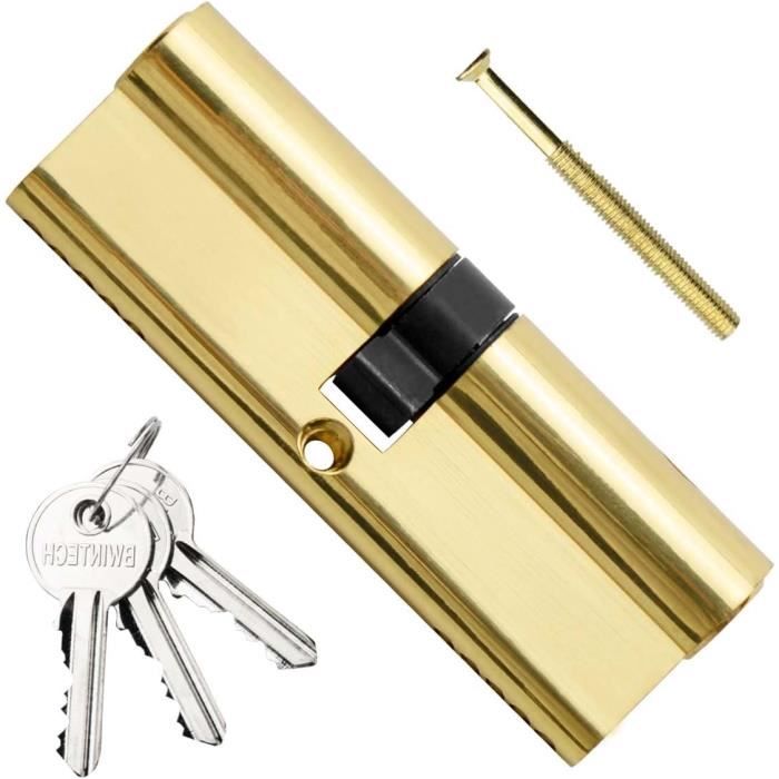 Canon Européen 30+30 Nickelé + 3 Clefs et Vis M5x40 - DL avec cadre
