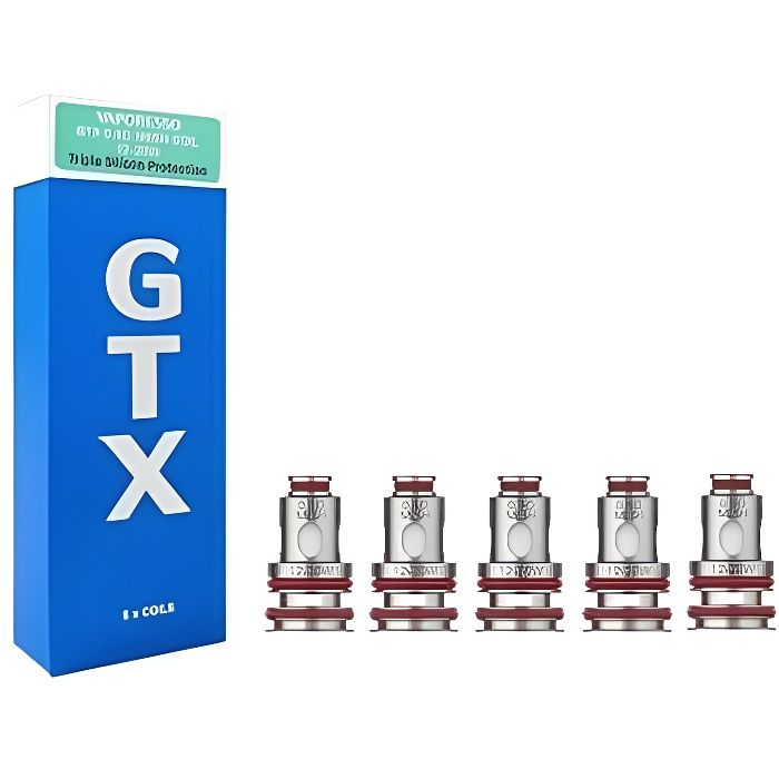VAPORESSO - 5pcs Rsistances GTX V2 Mesh 0.8ohm - Cdiscount Au quotidien