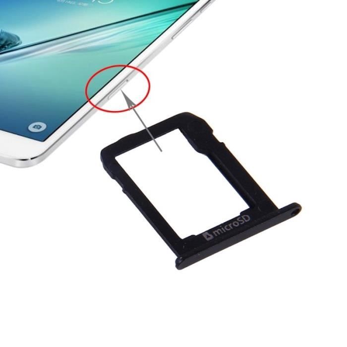 Homyl Plateau Carte SIM Fente Support Carte Mémoire Adaptateur pour Samsung Tab S2 Blanc 