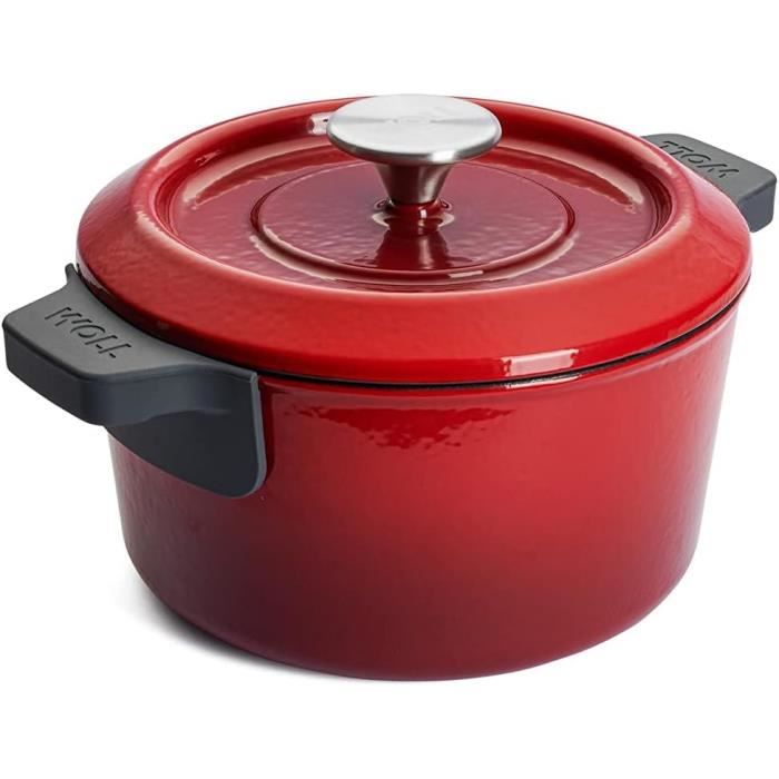 Cocotte - WOLL - Giannini - Multicolore - 8 Litres - Acier inoxydable et Fonte