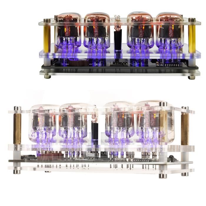 Kit In-12 Pcba Kit Horloge Nixie Tube IN-12 - Affichage Numérique Vintage - PCBA Sans Tubes Horloge Nixie Tube In12